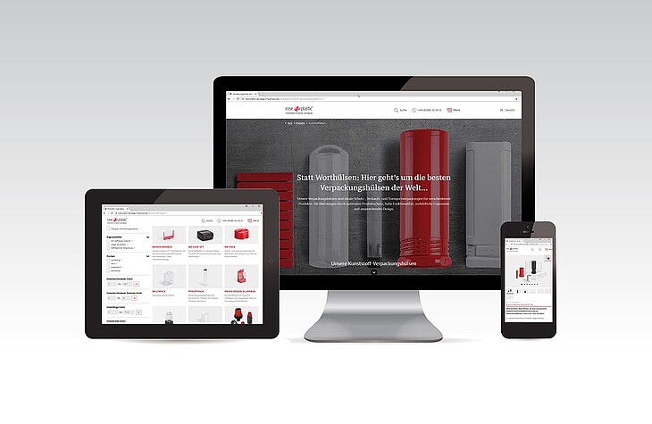 New corporate website rose plastic launches new website.
