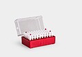 MicroBox MB 50: envase individual de alta calidad para 50 microherramientas, fresas y brocas.