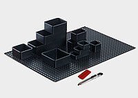 StorePack: envase modular, sistema comercial y de almacenamiento que se adapta con flexibilidad a las diferentes necesidades de los usuarios.