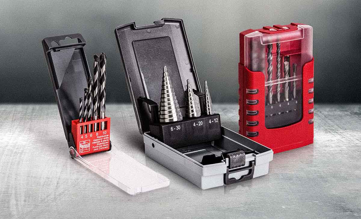 Cassettes de bricolaje para herramientas de perforación de rose plastic.