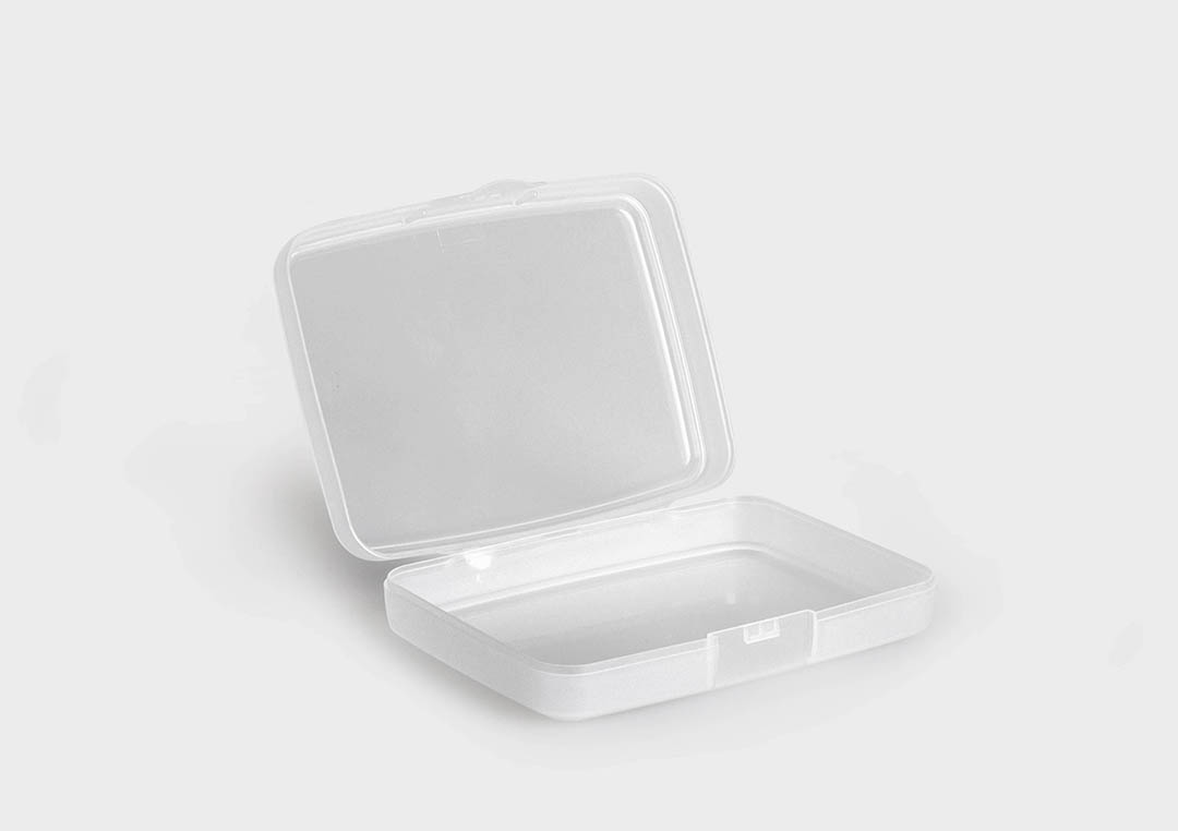 hijo Los Alpes clima ConsumerBox: caja de plástico con tapa abisagrada - rose plastic