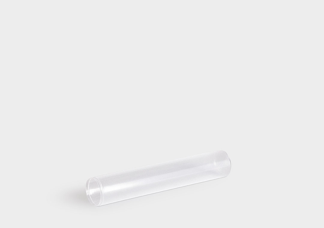 PlugPack: tubo redondo con tapón.