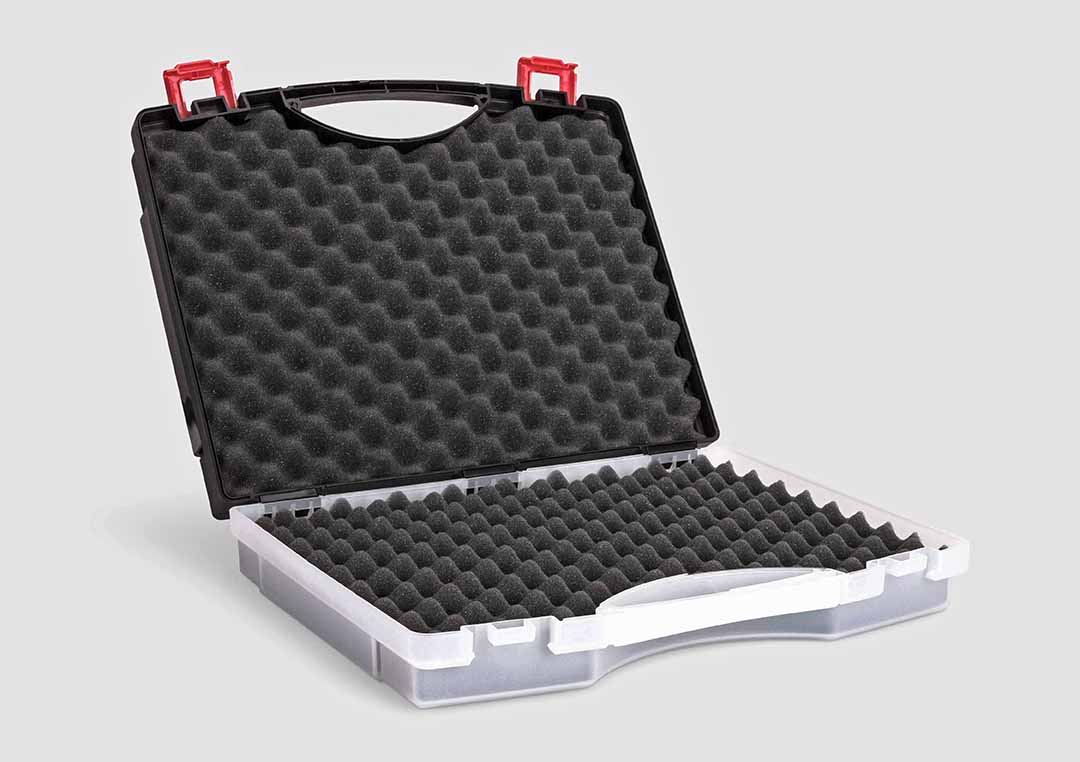 RoseCase ProTec: maletín de plástico de alta calidad para una protección óptima del producto.